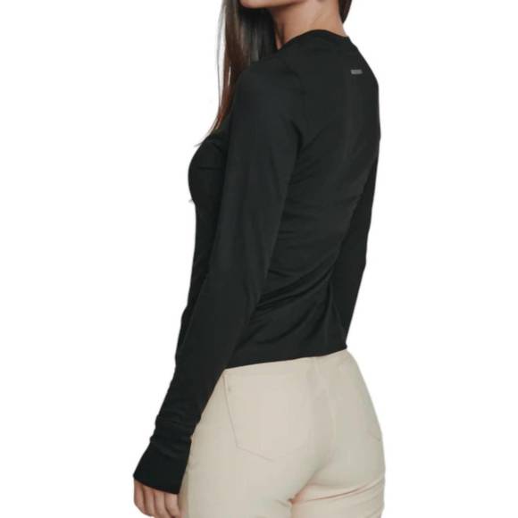 NEW 7DIAMONDS core long sleeve tee in black - Picture 2 of 3